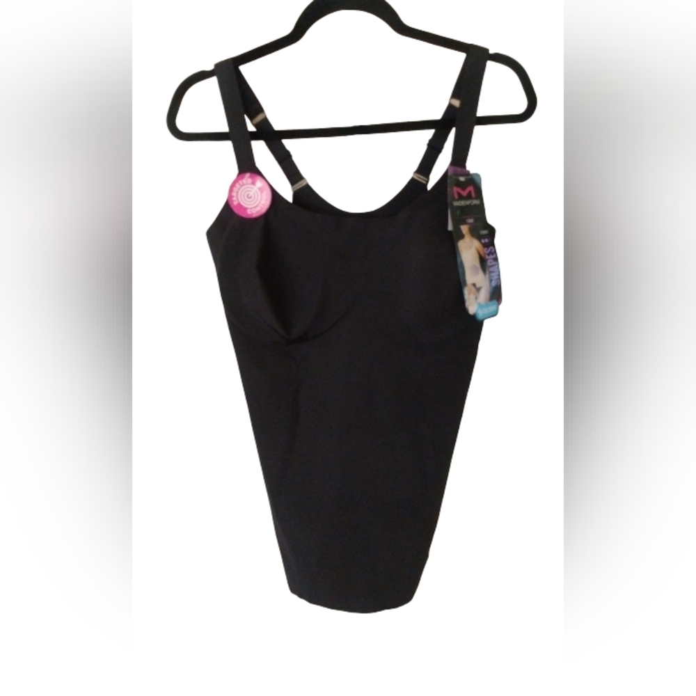 Maidenform Womens Shaping Smoothing  Black  Sculpting Shapewear Size XXL NWT